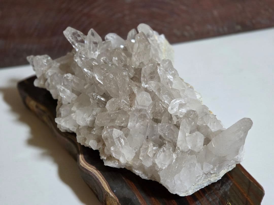 水晶クラスター　W200mm