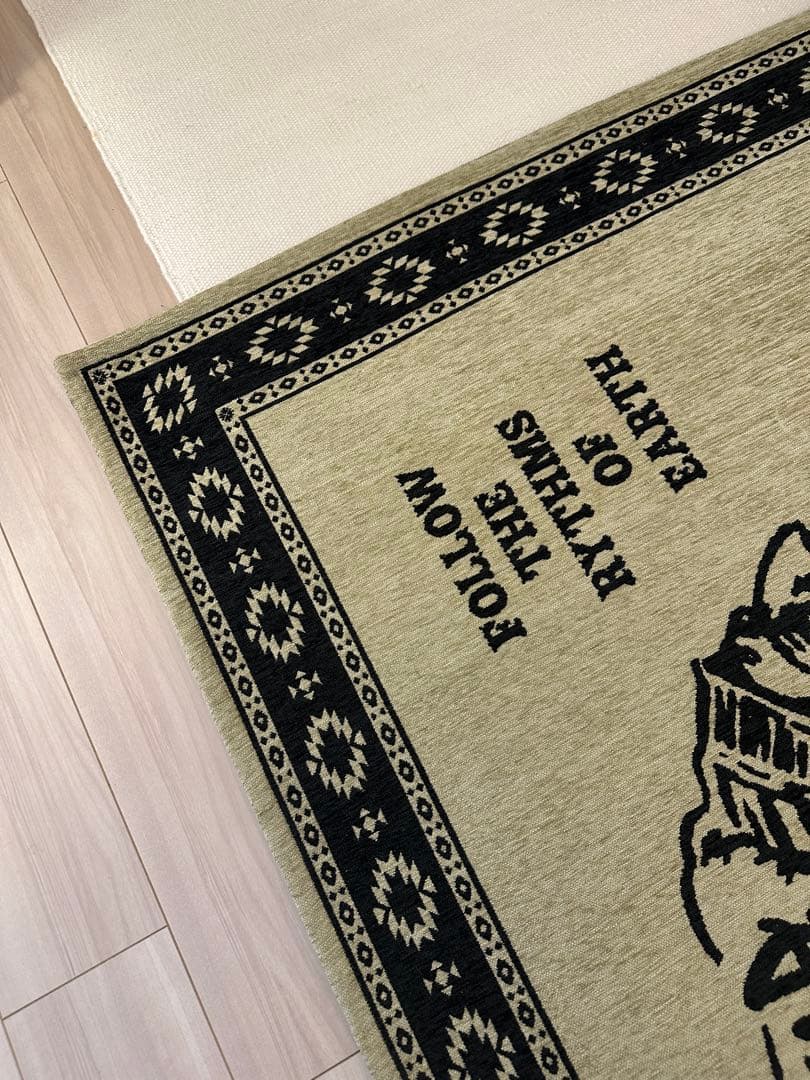 ラグマット BasShu NATIVE RUG インディアンモチーフ ラグ