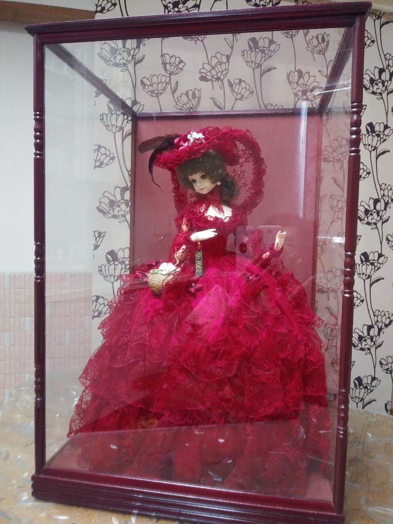 [美品]　リボン　スキヨドール　フランス人形