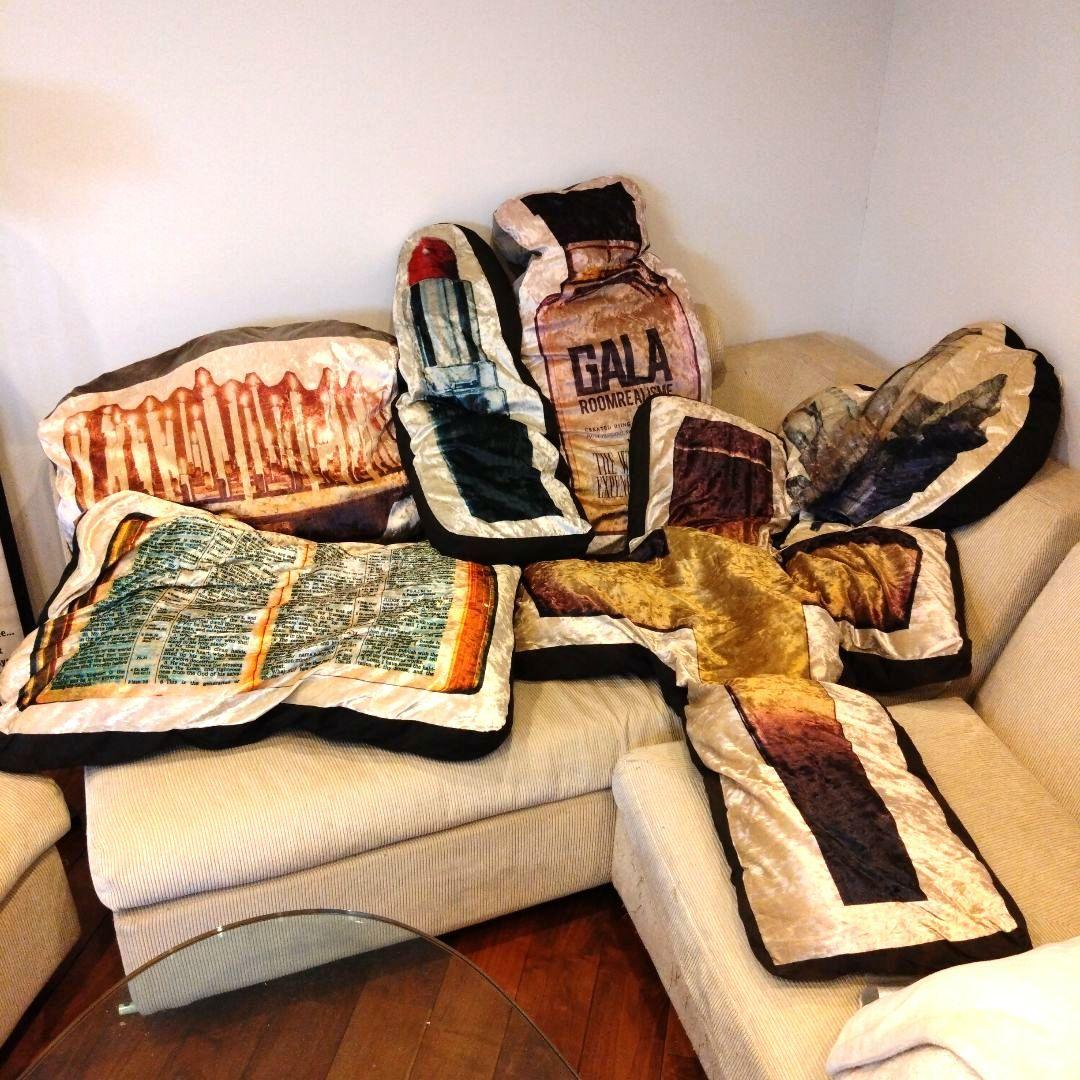 【値引き交渉ok】HOTEL SLY GALA ベロアビッグクッション6点セット