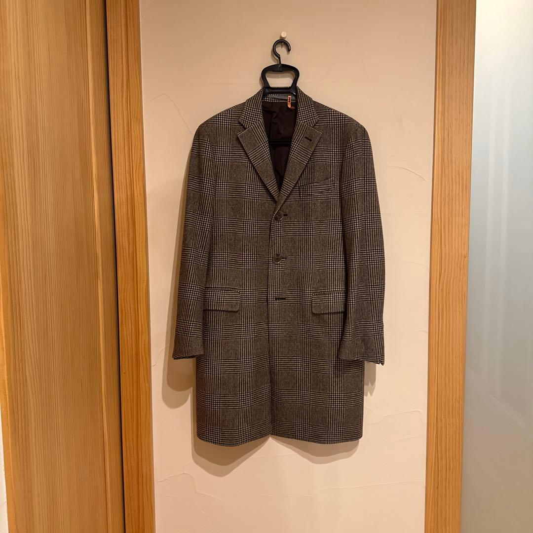 Cantarelli カンタレリ メンズコート 48 ウール100% イタリア製