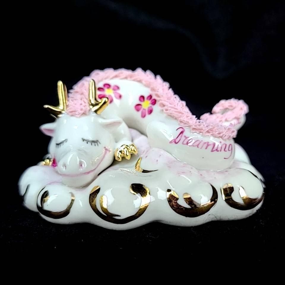 ◇美品◇アイリッシュドレスデン　龍　辰年　ドラゴン　箱つき　置物　干支 2