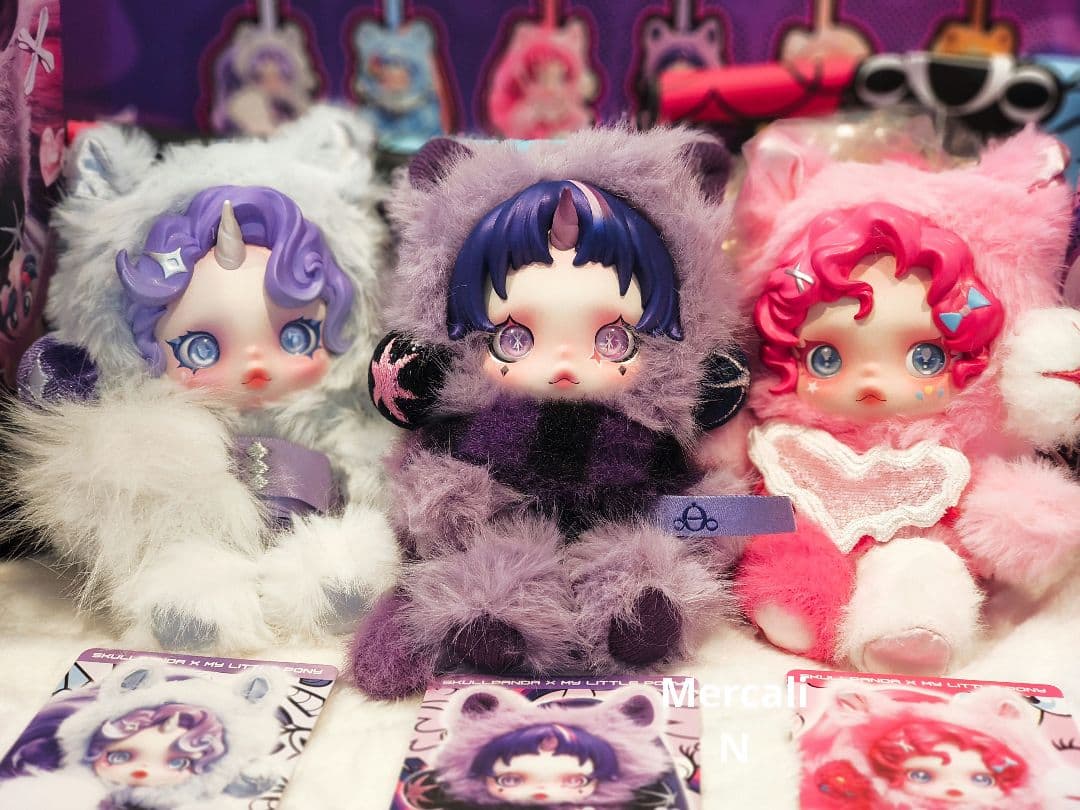 スカルパンダ　マイリトルポニー　3体セット