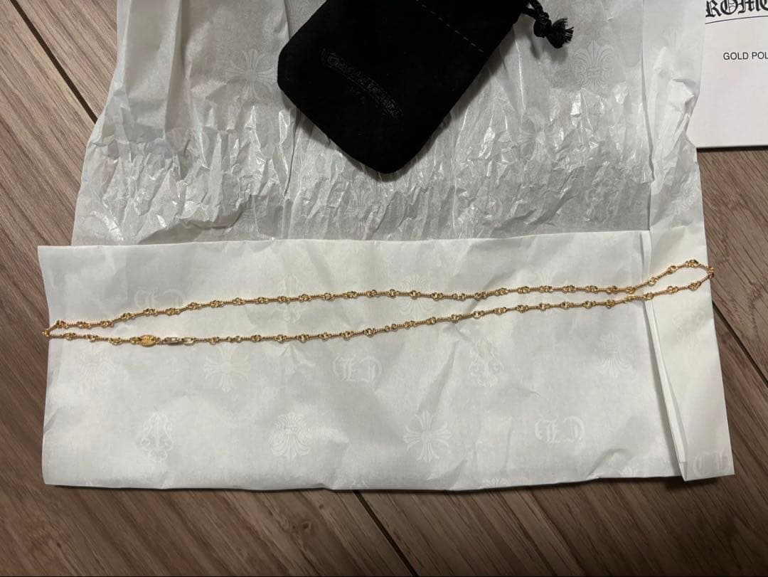 Chrome Hearts 22K T18ツイストチェーンゴールド