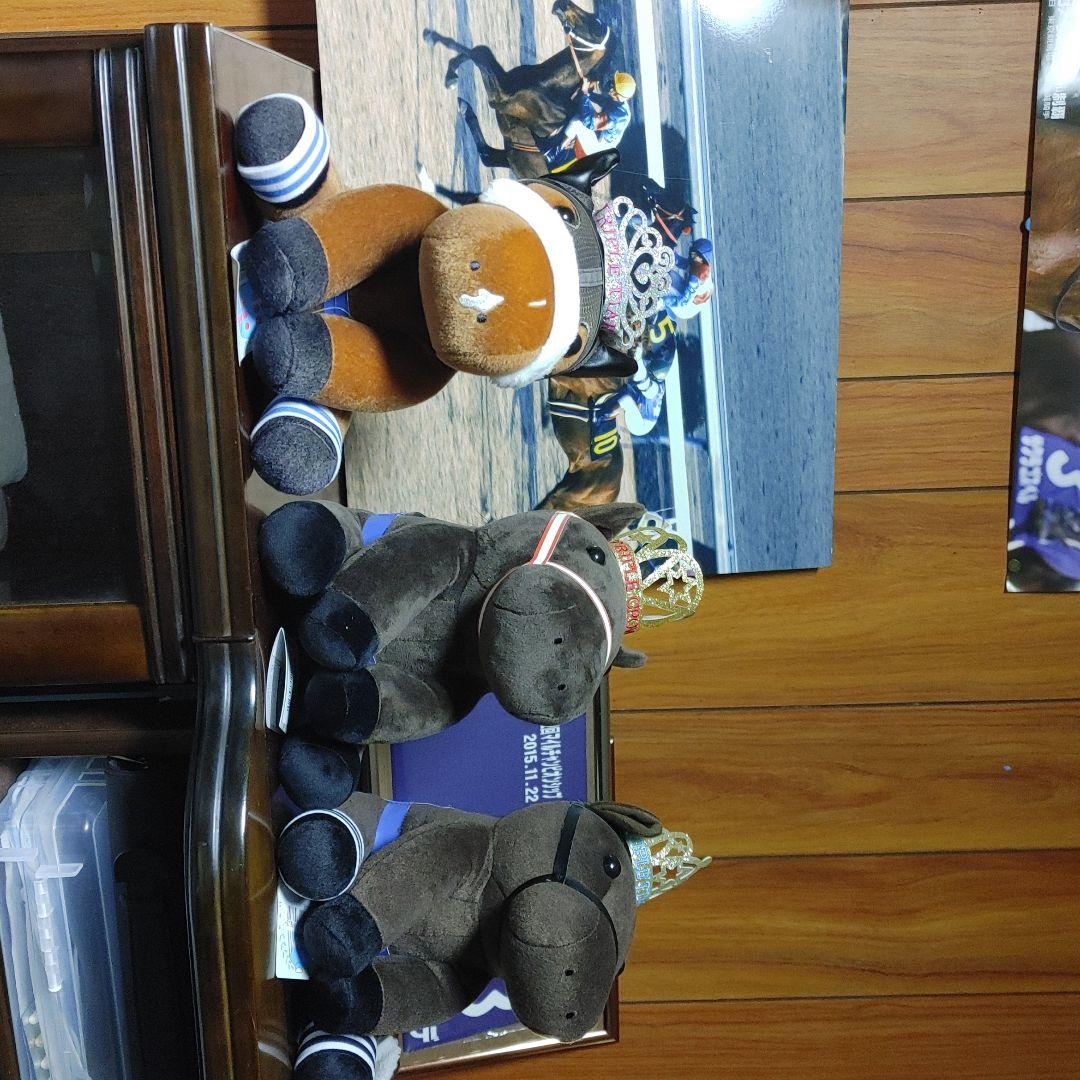 競馬　ジャパンカップ　三冠馬ぬいぐるみ　Lサイズ