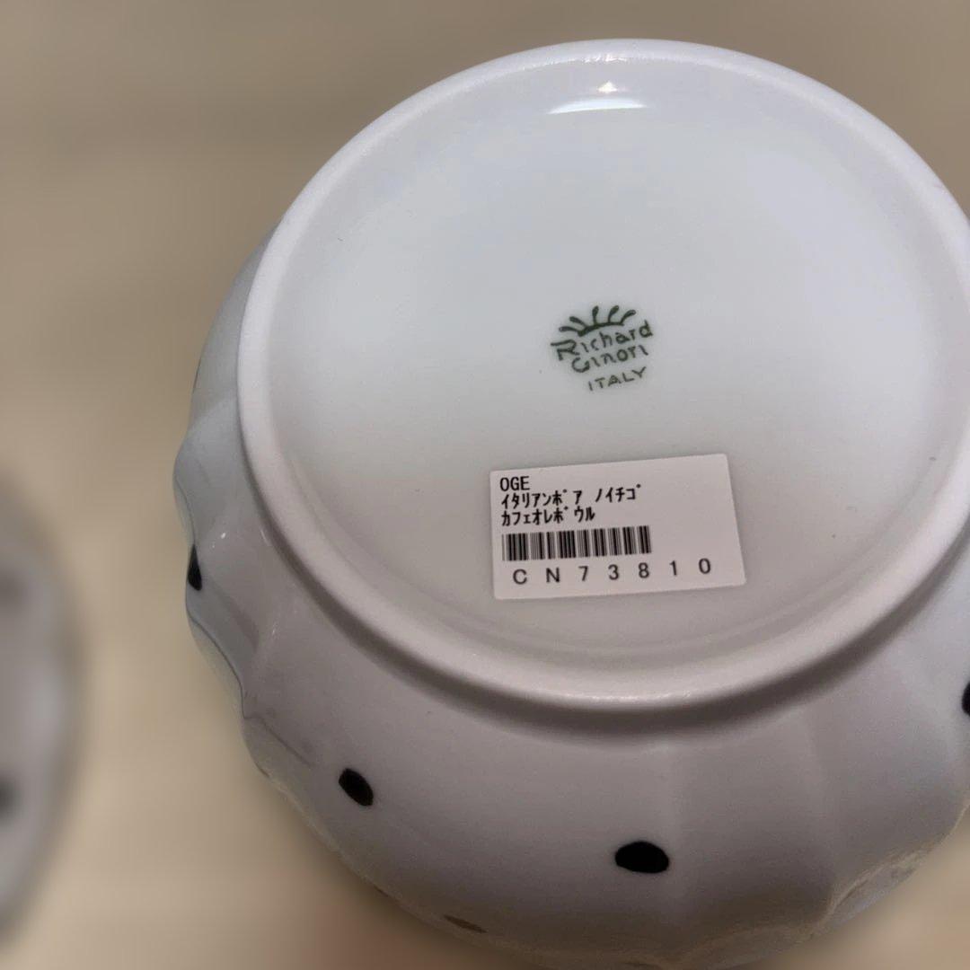 Richard Ginori イタリアンポア　ストロベリー　てんとう虫食器セット