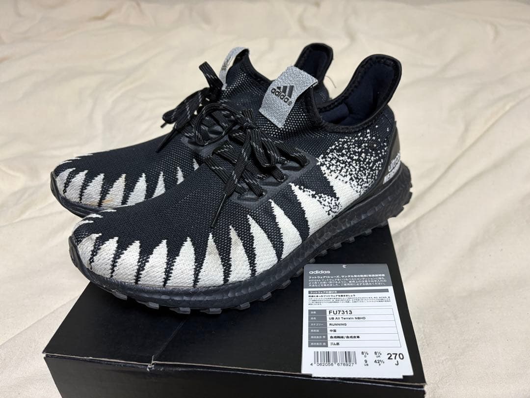 NEIGHBORHOOD×adidas ULTRA BOOST 27.0