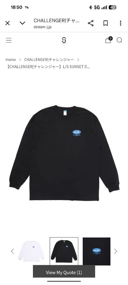 Challengerチャレンジャーロンt新品