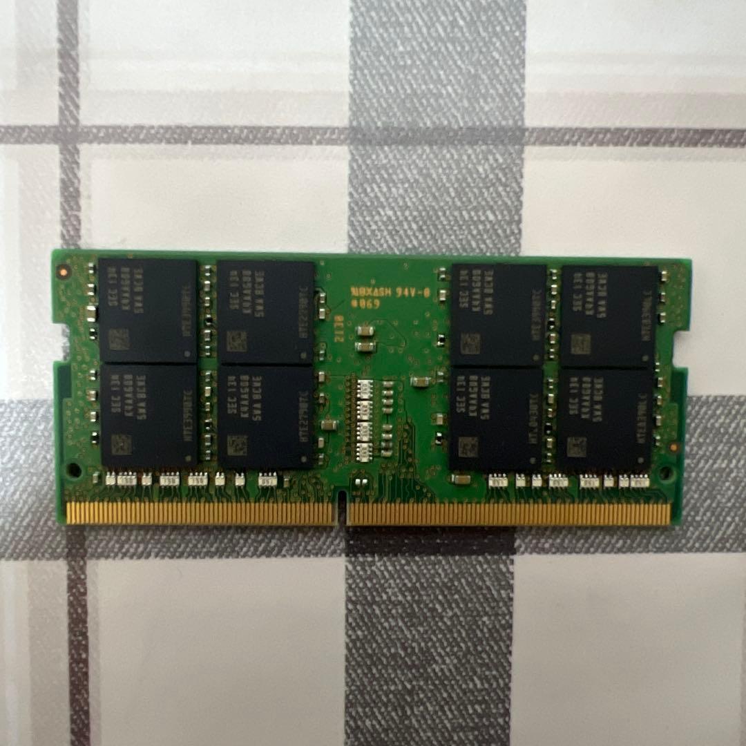 PC ラップトップメモリ PC4-3200AA 32GB x 1 枚セット