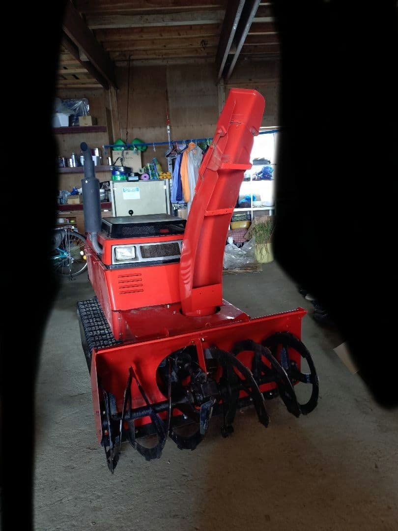 フジイ　ディーゼル　除雪機　中古