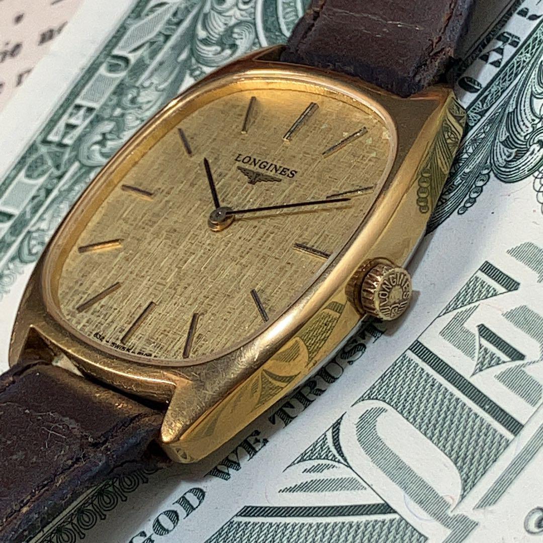 国内OH済メンズ腕時計アンティークウォッチLonginesロンジン手巻き2212