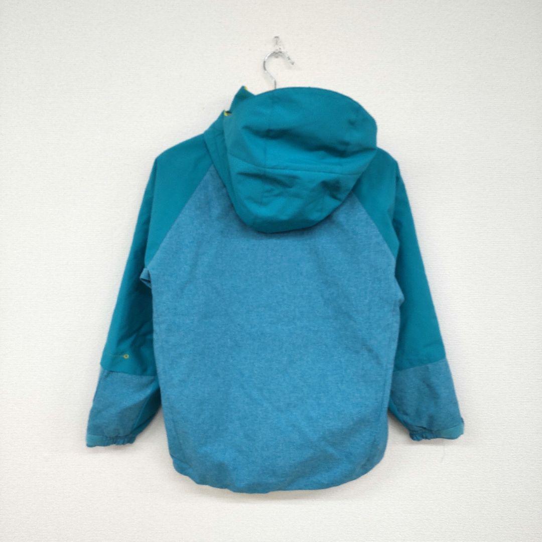 ▢［DESCENTE］上下セット 蛍光イエロー　オーバーオール 150cm