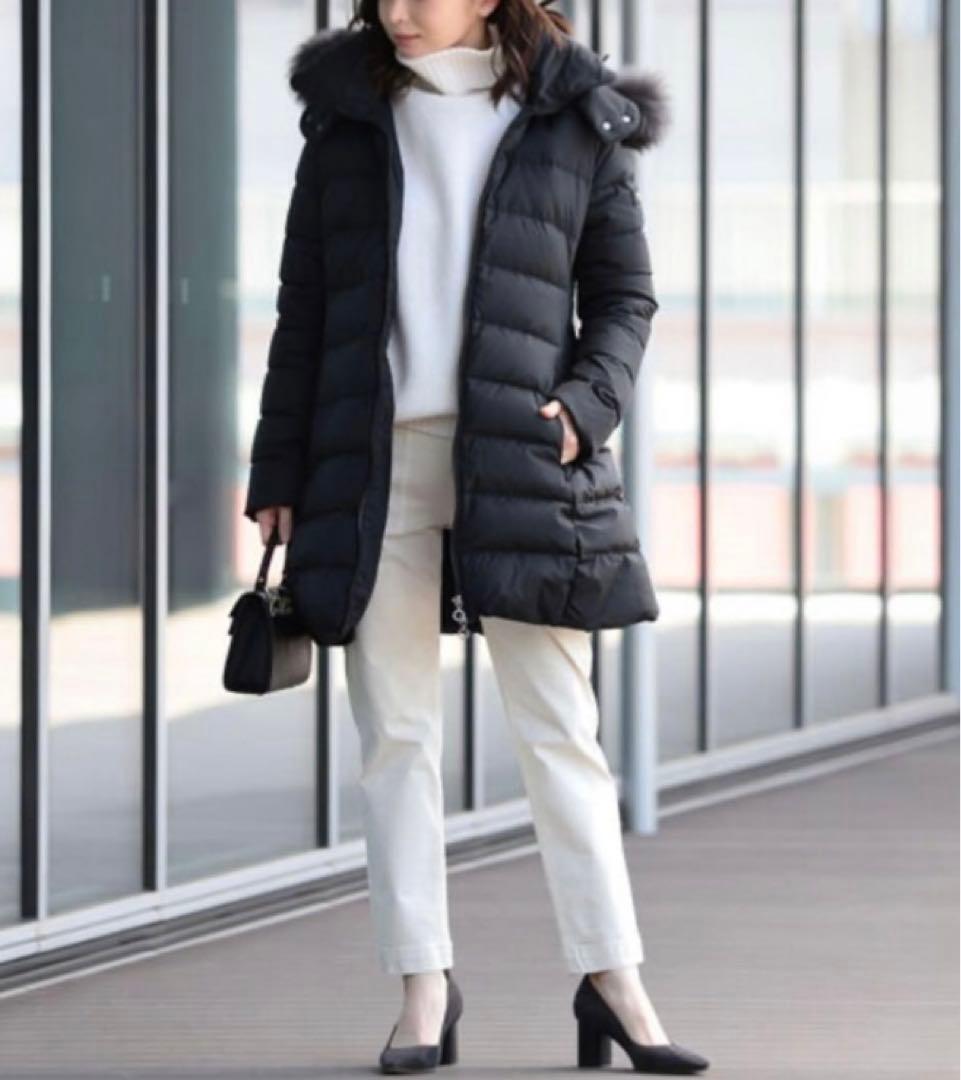 新品 22AW TATRAS サルマ ダウンコート ブラック 02ハンガー付