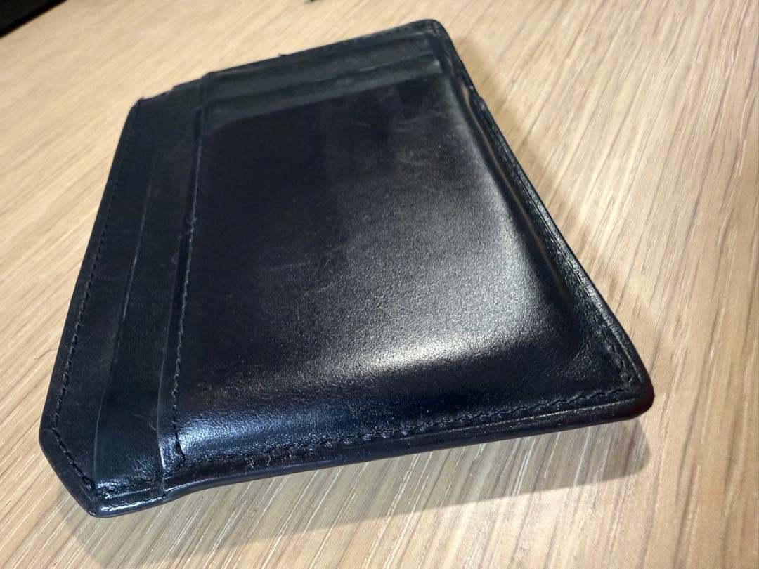 [希少]吉田カバン ポーター ミニ財布 メンズ ビルコードバン ミニウォレット