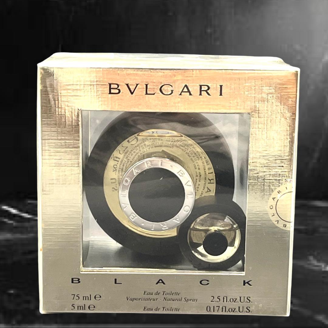 香水(男性用) archive BVLGARI BLACK travelers 75ml 5ml