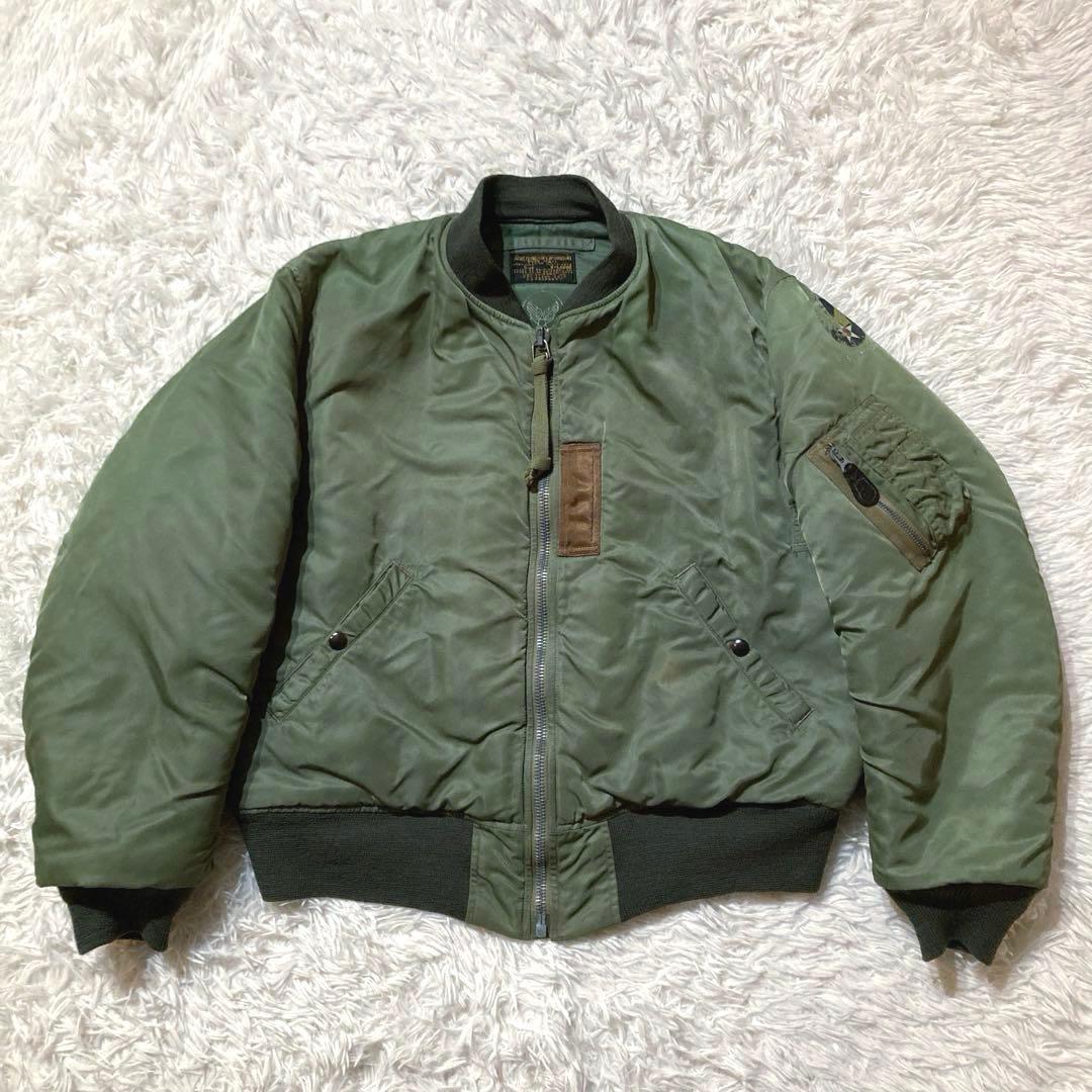 【希少XLサイズ／ライオンユニフォーム】 バズリクソンズ　MA-1