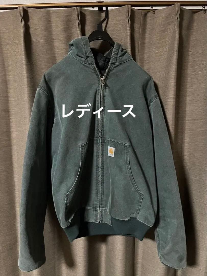 カーハート　レア　レディースサイズ　アクティブジャケット　USA製