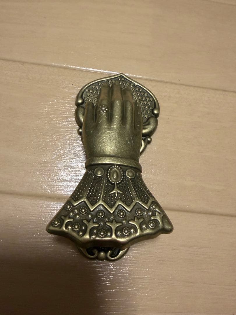 ハンドクリップアンティーク真鍮