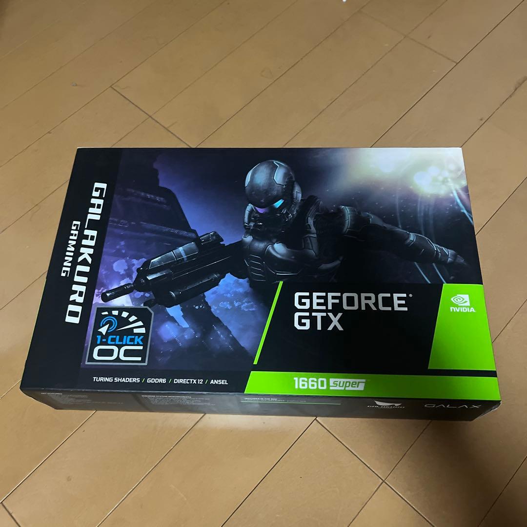グラフィックボード・グラボ・ビデオカード GALAKURO GEFORCE GTX 1660 SUPER