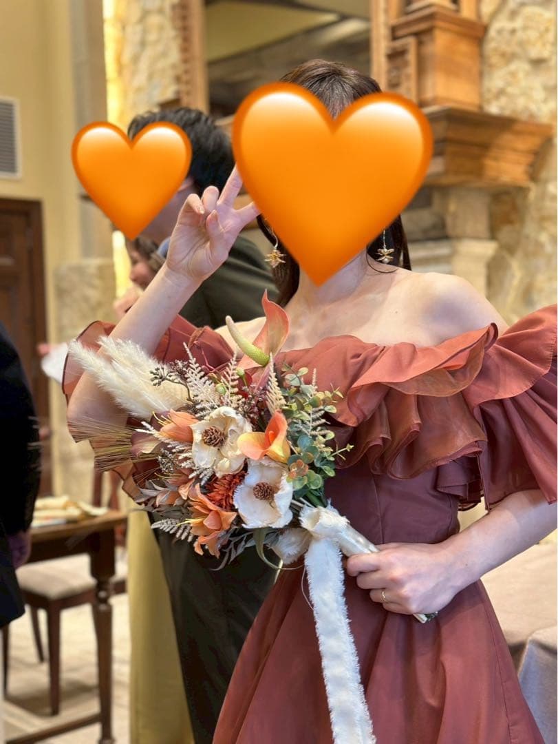 値下げ❣️アーティフィシャルフラワーブーケ　ウェディングブーケ