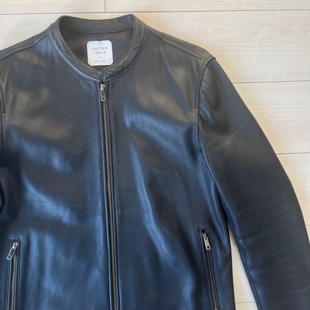 Z*様 UNITED TOKYO ラムレザー　3 美品