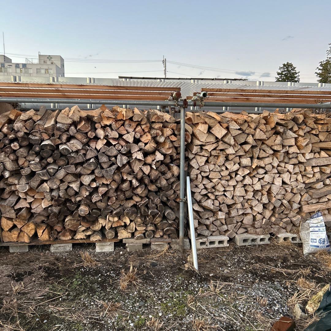 乾燥　薪　広葉樹　宇都宮インター近く 40㎝位　1㎥は引取り限定