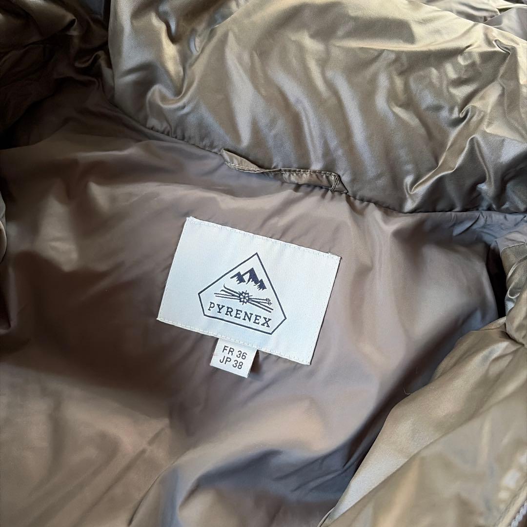 【極美品】PYRENEX MARGAUX ダウンジャケット カーキ 38