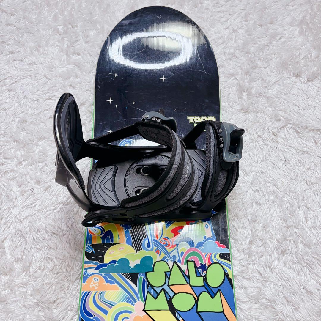 美品　サロモン　スノーボード　セット　ジュニア　ヘッド　ビンディング　115