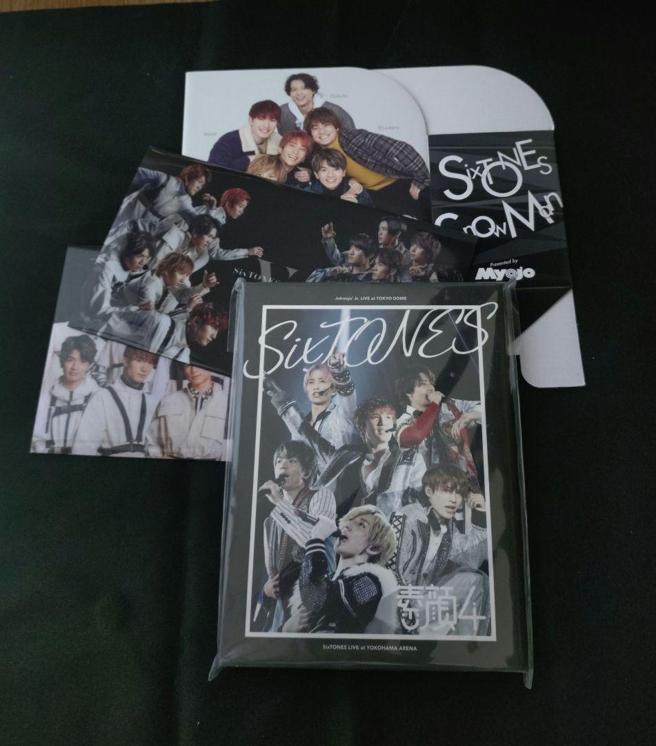 【正規品】素顔4 SixTONES盤 DVD　おまけつき　未再生