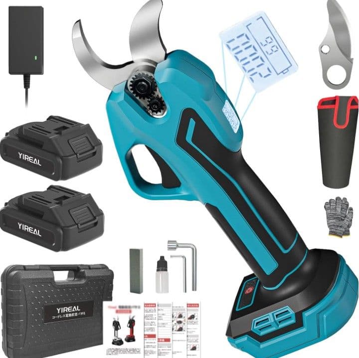 電動 剪定バサミ 18V切断径32mm コードレス充電式 マキタ18V互換