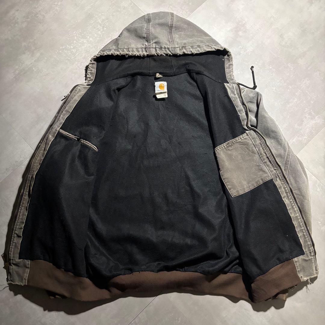 カーハート carhartt アクティブジャケット　ワークジャケット　ベージュ