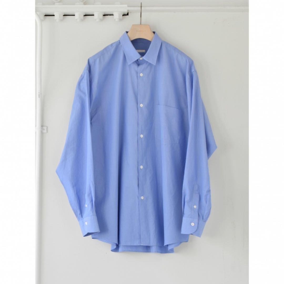 COMOLI コモリシャツ SAX サックス