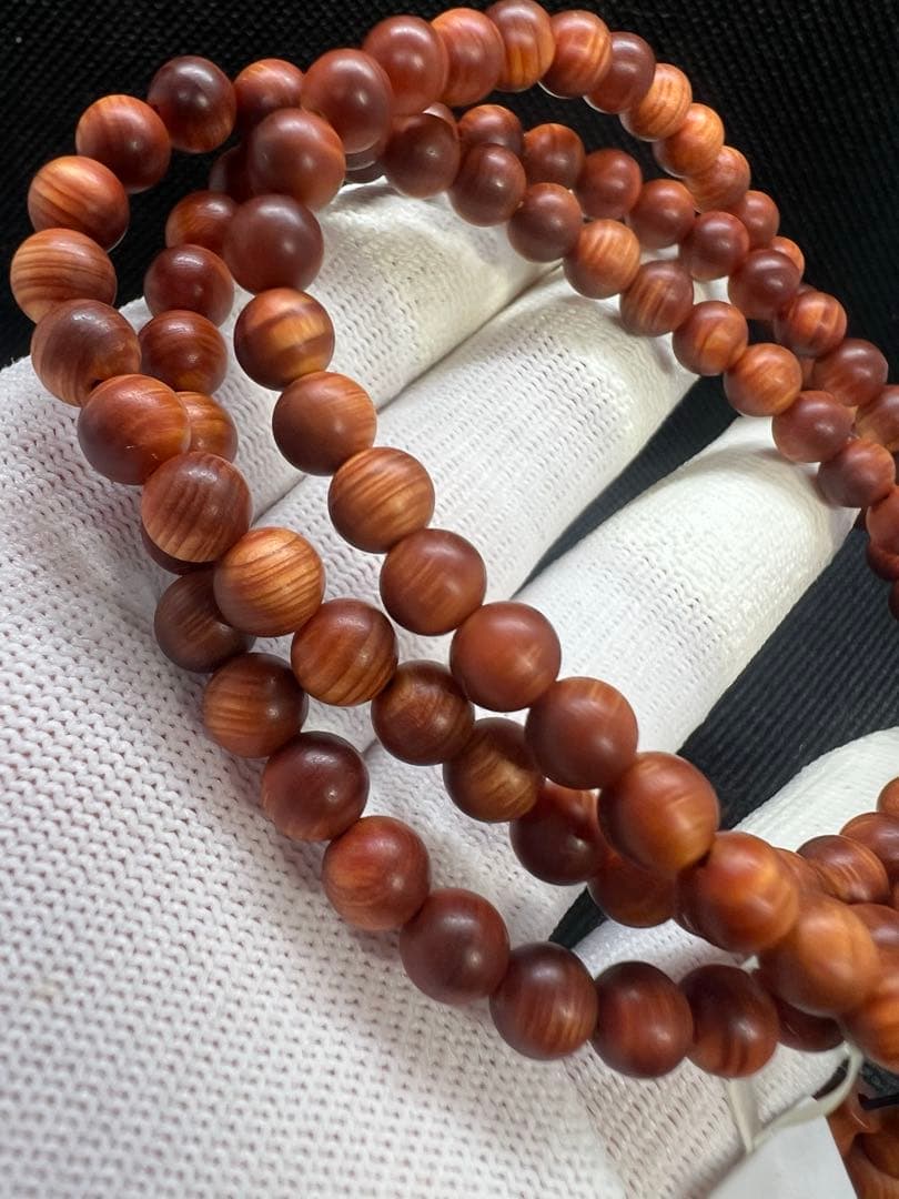 天然崖柏（がいはい）ブレスレットもネックレス希少香木｜パワーウッド1099