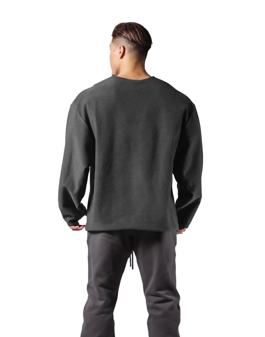 LÝFT リフト KNIT LIKE LOOSE SWEAT LONGSHIRT