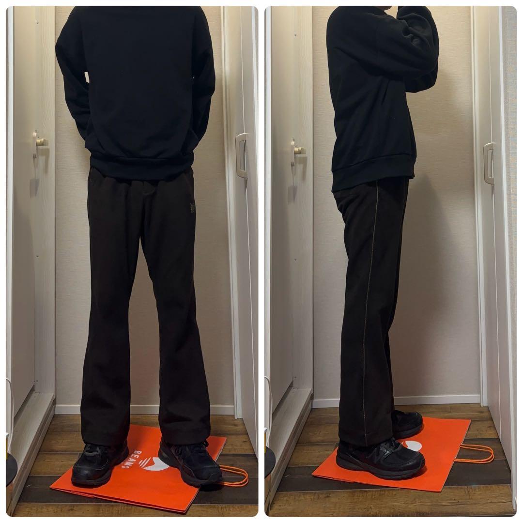 needles フェイクスウェード　トラックパンツ