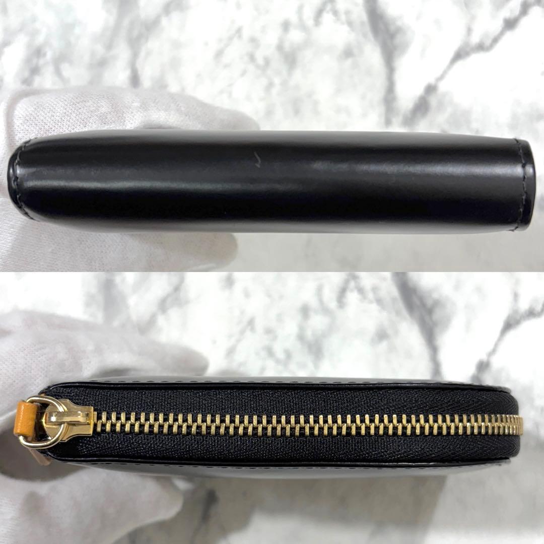 【美品】 エッティンガー Ｌ字 ケース 財布 ブライドルレザー ブラック