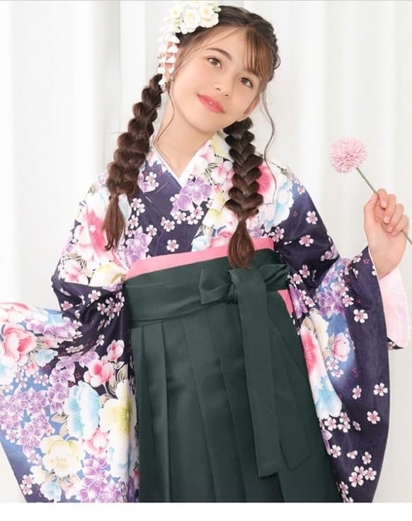 KYOETSUキョウエツ袴 セット 卒業式 小学生 女の子 卒業式袴