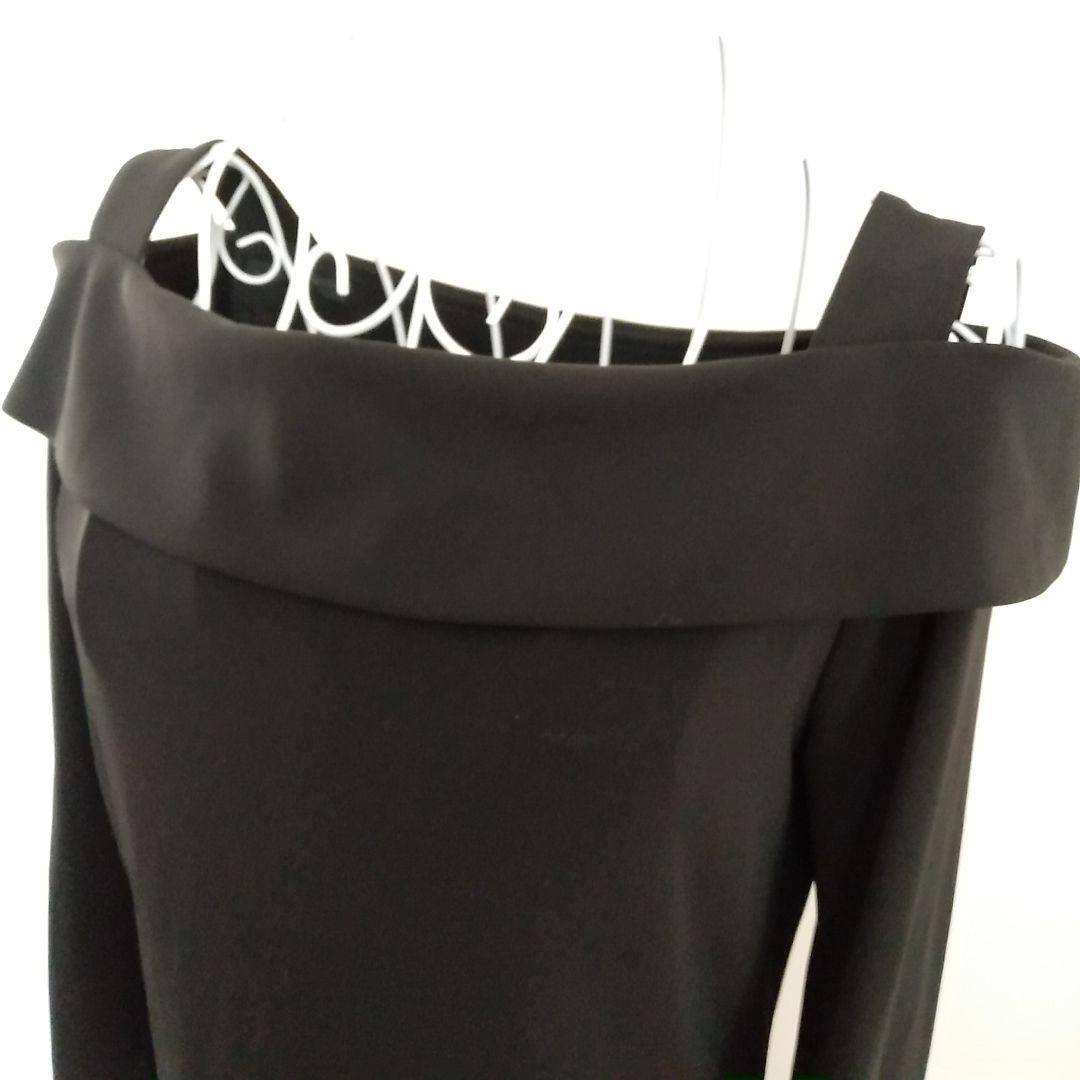 FOXEY NEW YORK☆オフショルダーブラウス　黒　42