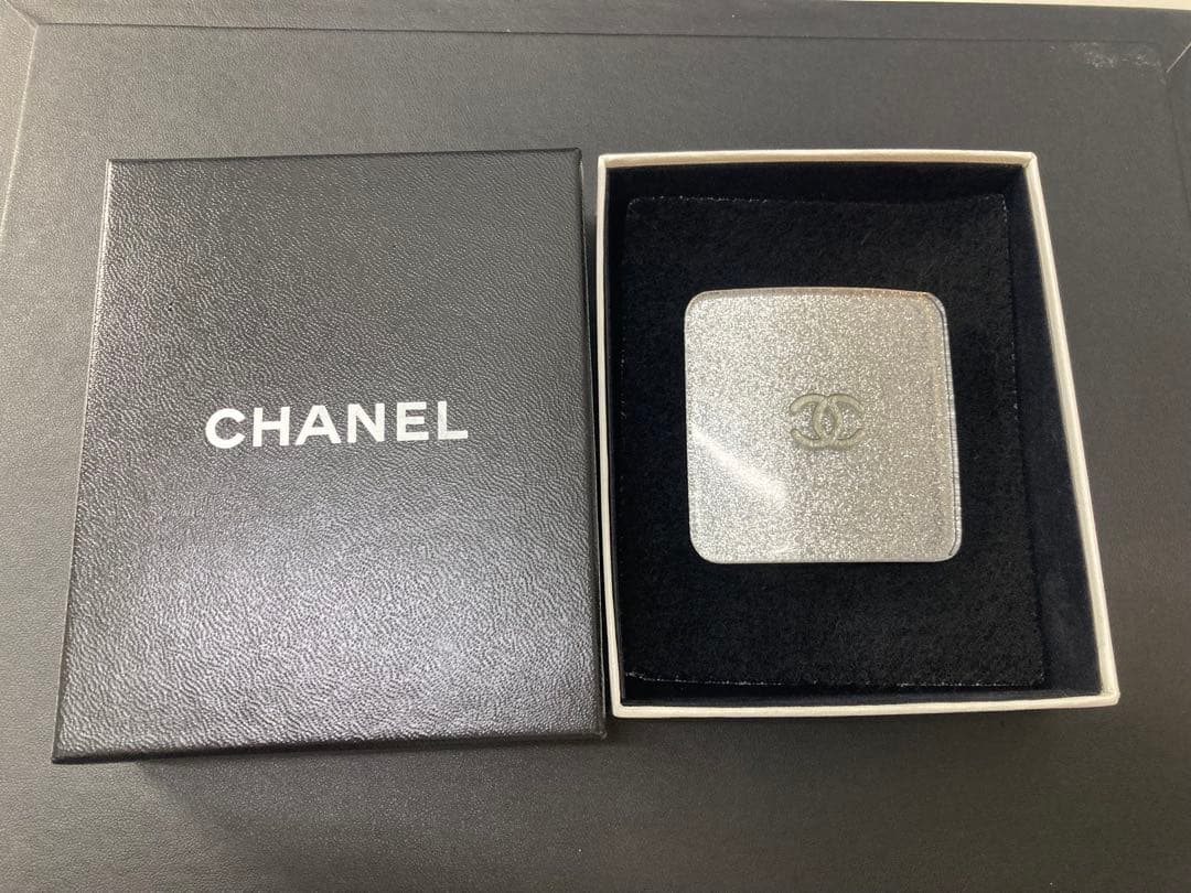 CHANEL シャネル　バレッタ　ラメ