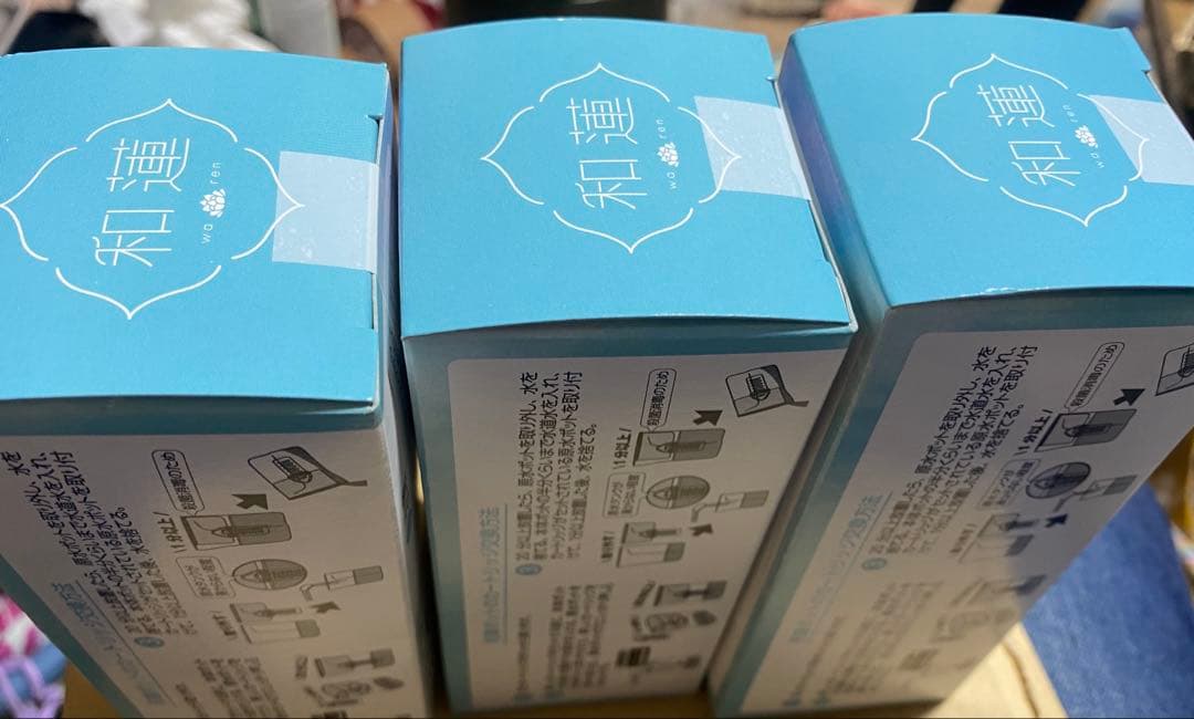 【新品】和蓮ポットカートリッジ　ガイヤの水3個