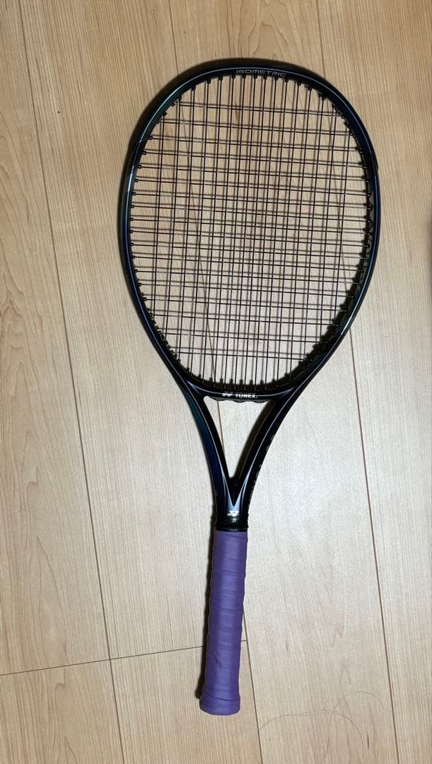 YONEX 軟式テニスラケット 黒/紫 ezone
