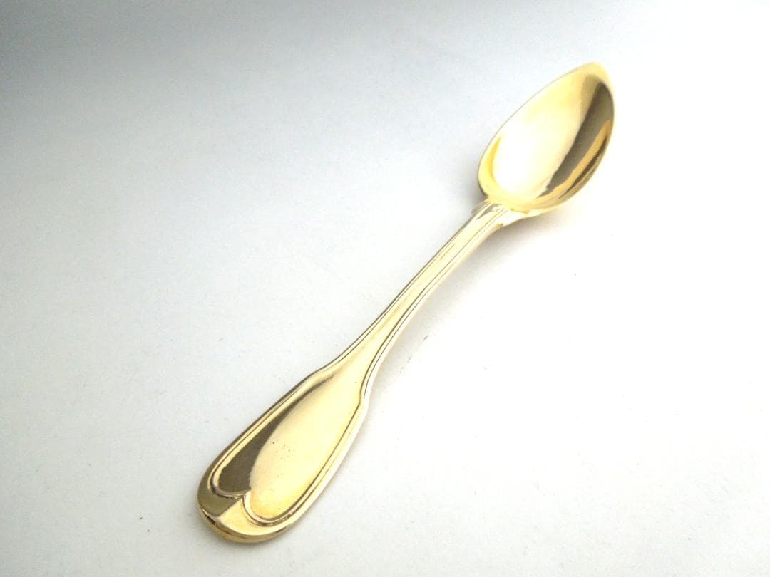 フランス　シルバースプーン　ヴェルメイユ　純銀