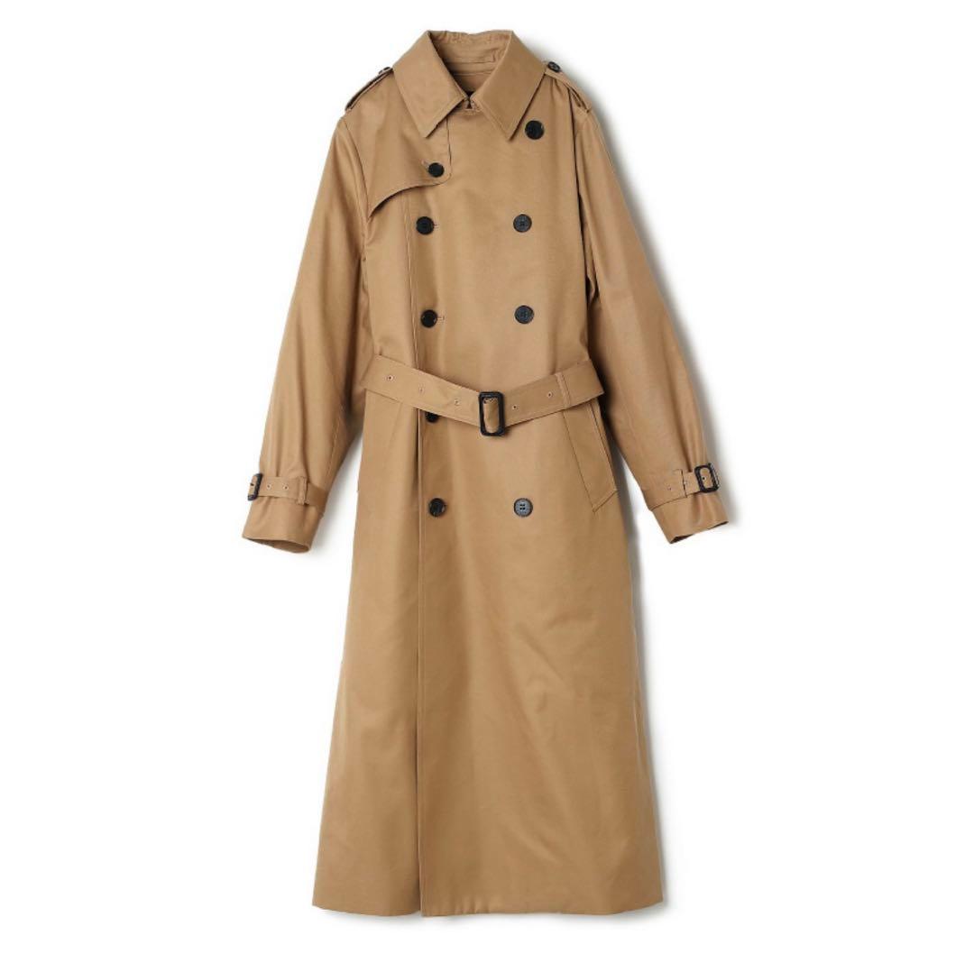 新品タグ付＜HYKE＞レギュラー トレンチ コート