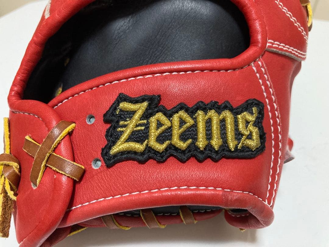 Zeems 軟式用レッドグローブ