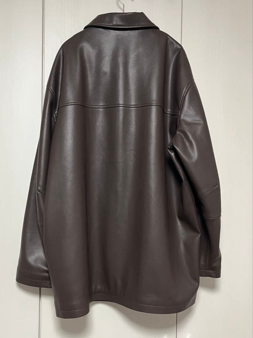 anuke Ecoleather Over Jacket 36サイズ 未使用品