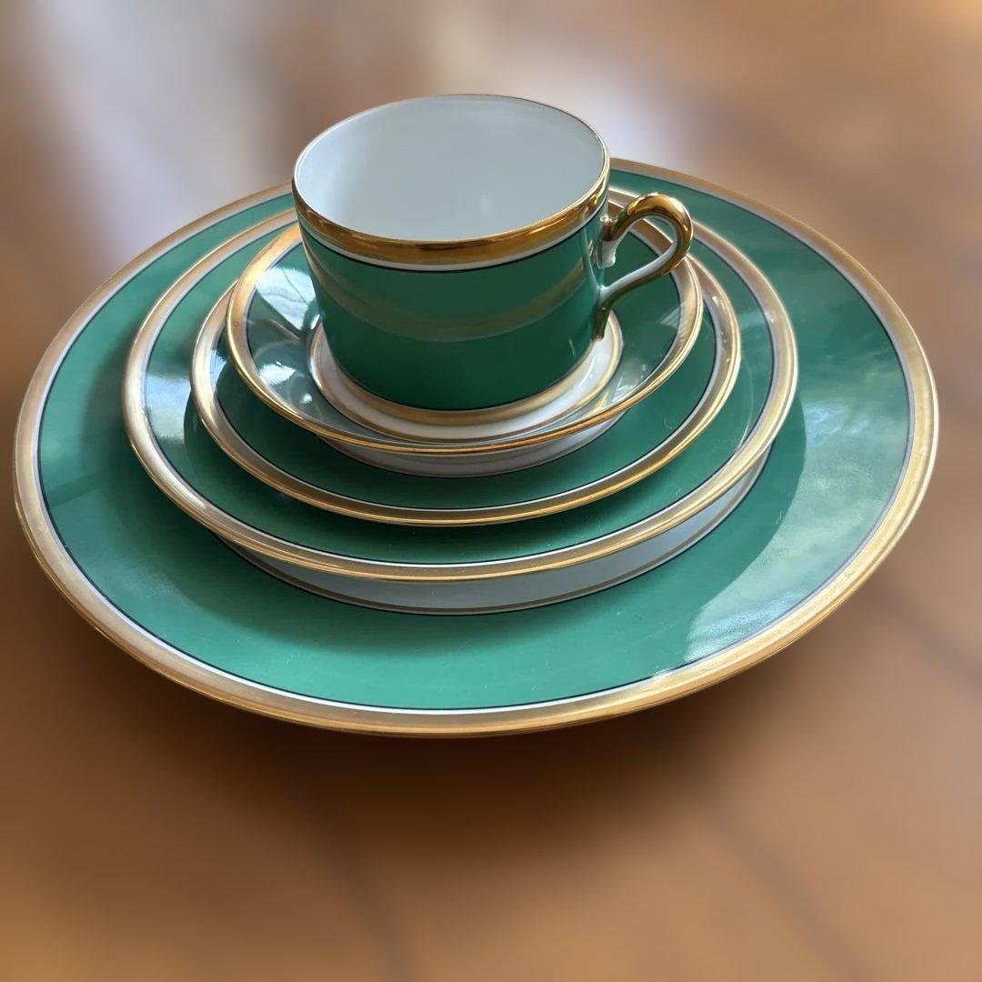 コンテッサ　エメラルド　5点食器セット