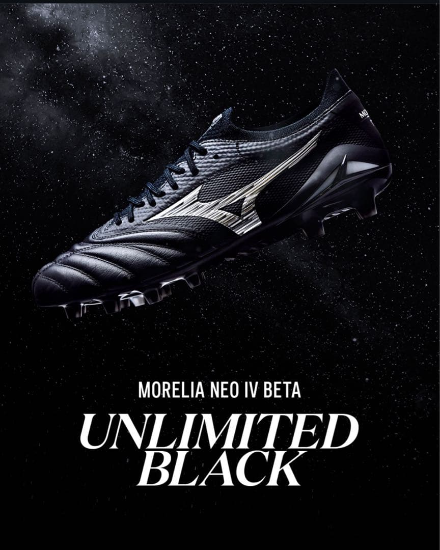 ミズノ モレリアネオ 4 β JAPAN アンリミテッドブラック