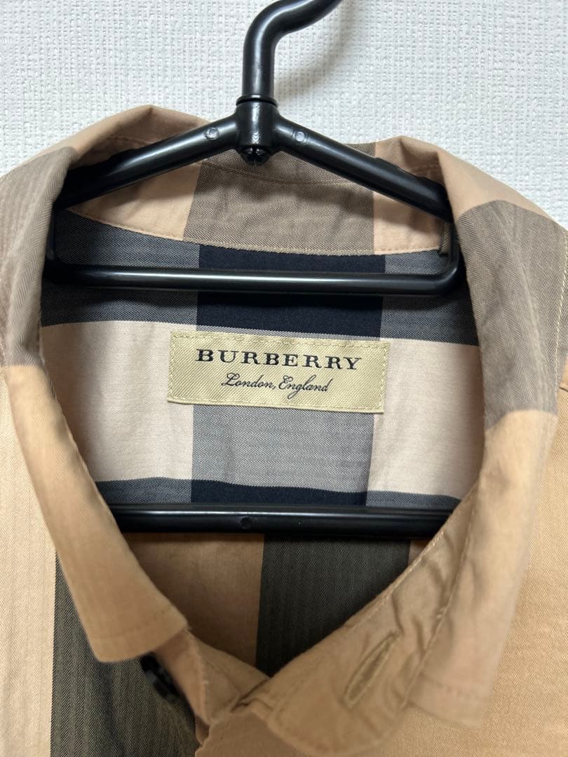 早い者勝ち！BURBERRY チェック柄 半袖シャツ　メガチェック