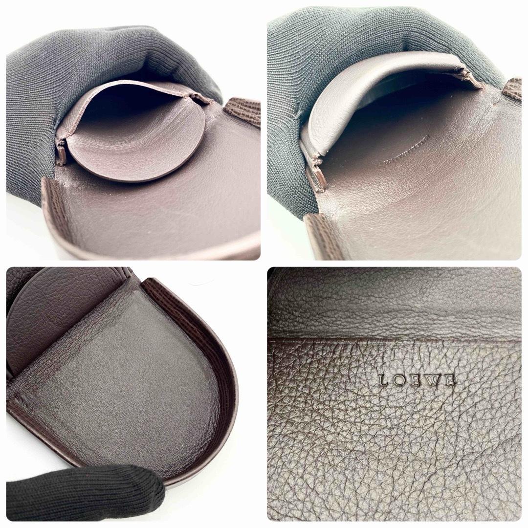 美品 LOEWE ロエベ ケース アナグラム レザー