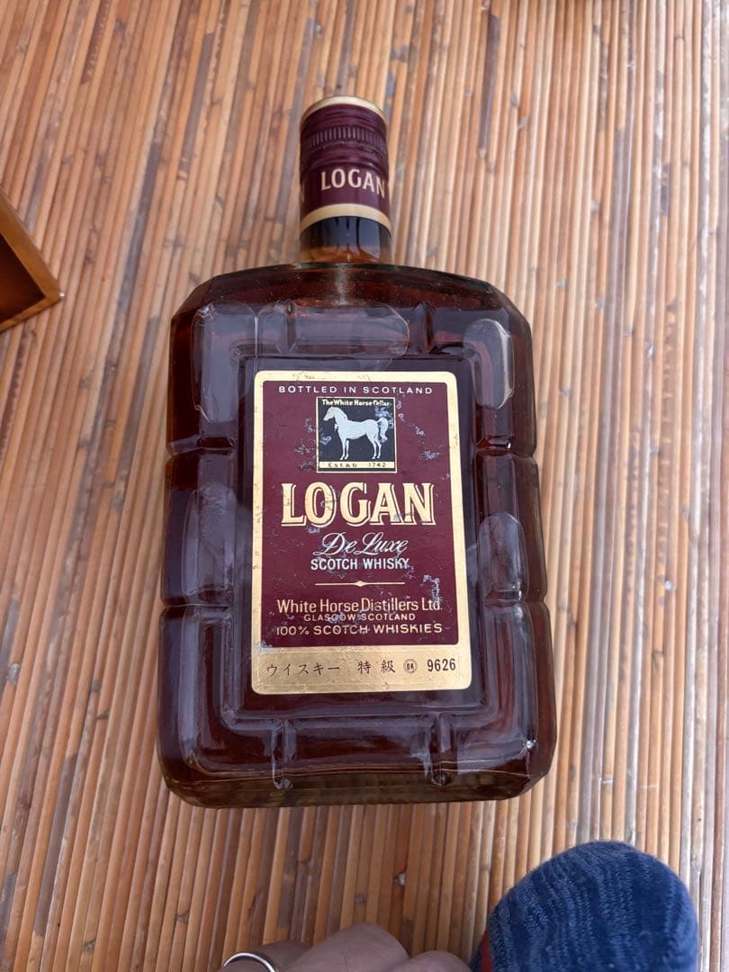 LOGAN De Luxe スコッチウイスキー ギフトボックス入り　未開封